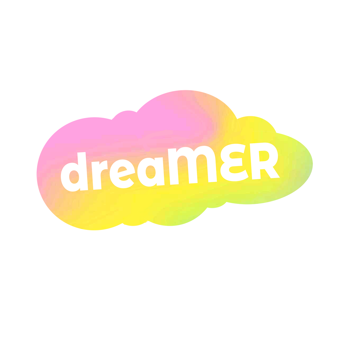 'dreaMER' CLOUD STICKER