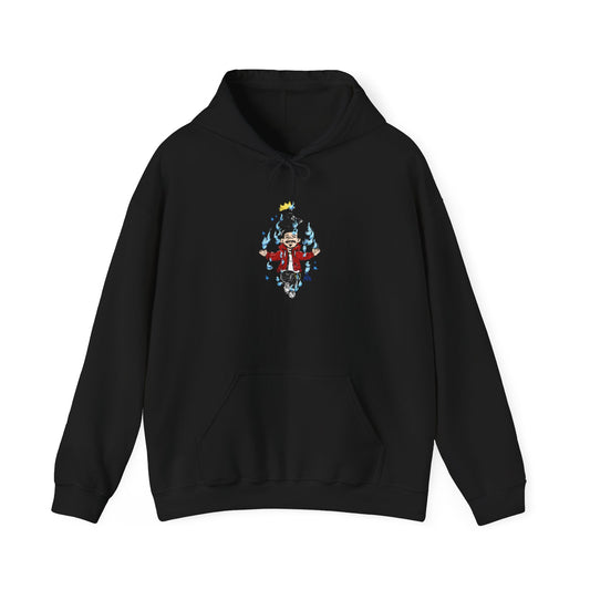 'King MER' FLAMES HOODIE