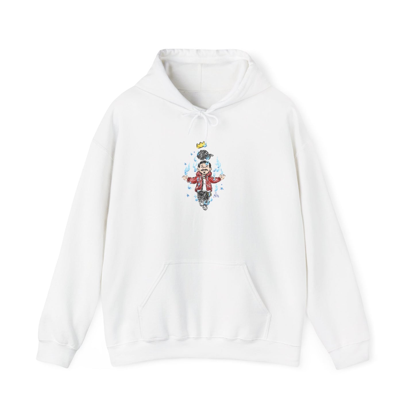 'King MER' FLAMES HOODIE
